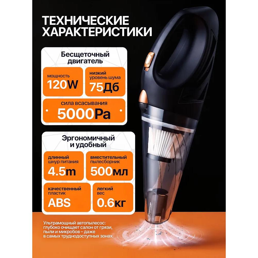 Car vacuum cleaner from smokers
