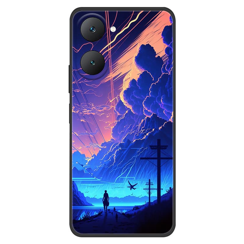 Case For Vivo Y28S Y18 Cases Y18E Y03 Y36T 4G 5G Y28E T3 Lite 5G Soft TPU Silicone Phone Cover For Vivo Y36T 4G Black Back Shell