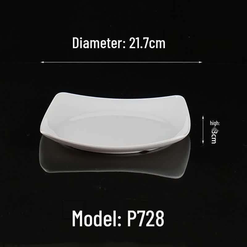 Darian Square Melamine Serving Plate