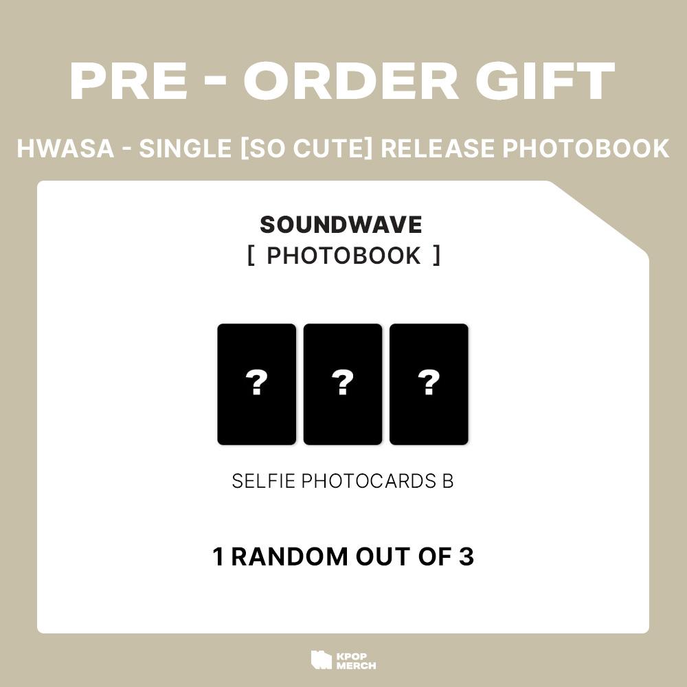 [Pre-order] HWASA - Single [So Cute] Release PHOTOBOOK