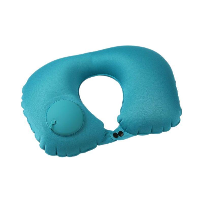 Inflatable U-Shaped Neck Pillow for Travel, Work, or Home