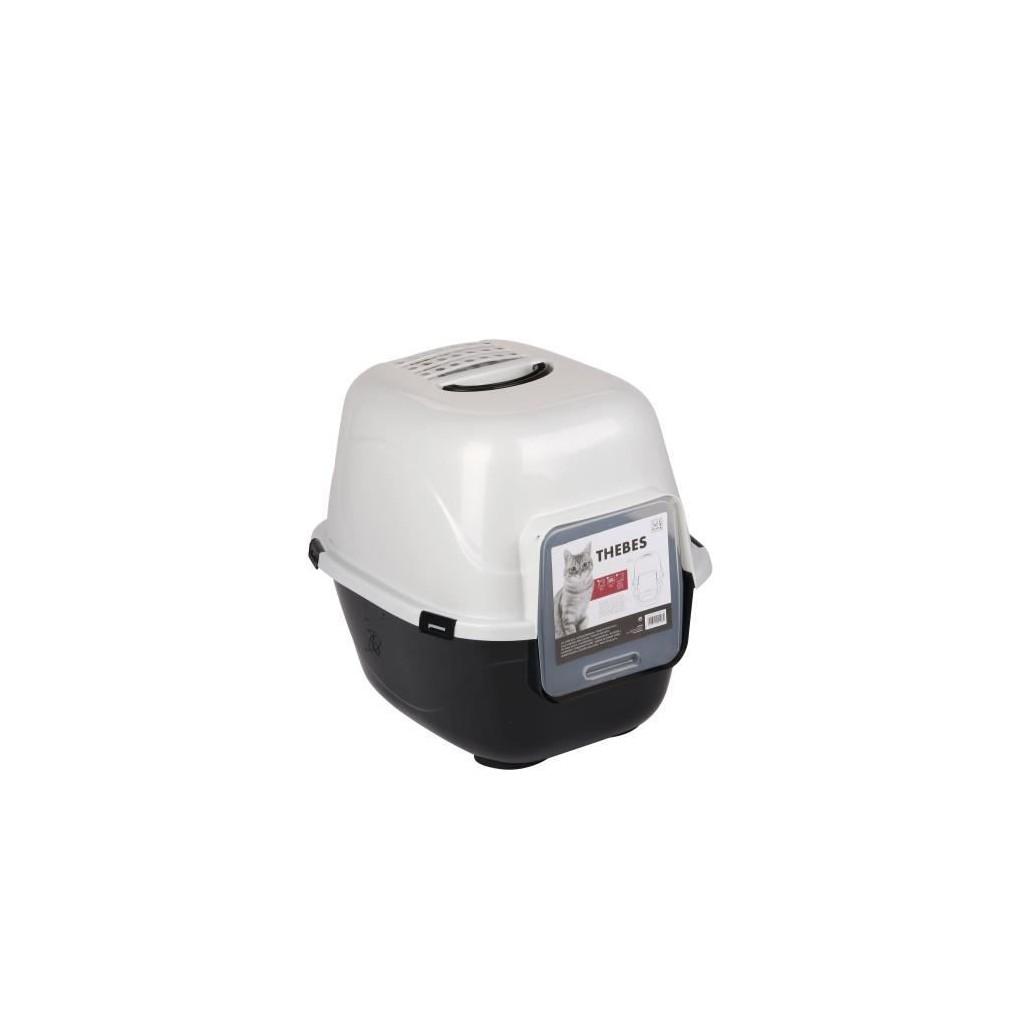 Mpets Maison De Toilette Thebes Pour Chat 50x42x47 Cm Noir Et Blanche Koupit Za Nizke Ceny V Internetovem Obchode Joom
