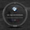 Car Anti-slip Carbon fiber Suede Steering Wheel Cover For BMW M E46 E39 E60 E90 E91 E36 E87 F10 F20 F30 M3 M4 M5X1 X3 X4 X5 X7