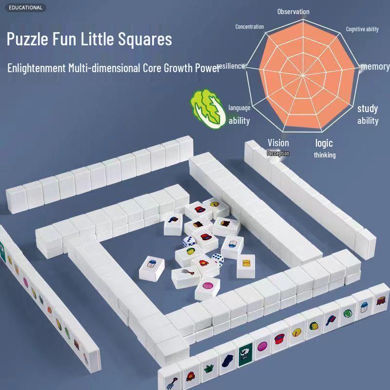 Yang Le Ge Kai Xin Mahjong: Parent-Child Educational Board Game