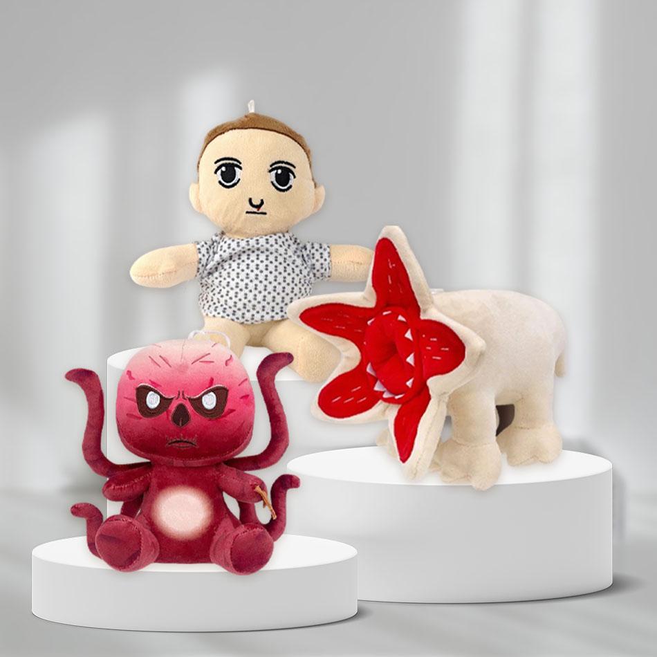 Cartoon Activity Characters Plush Playthings Adorable Eleven Demogorgon Stuffed Dolls Children Infant Gifts Designed For Children Boys Spooky Holiday