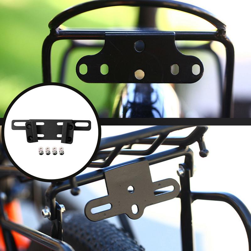 Cycling Tail Light Mounting Bracket Adjustable Width Back Light Bracket Aluminum Alloy Mount Bracket Rear Light Holder