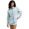 Women's Billabong Jade Saltwashed Lost Trails Shirt Jacket (78322963) Blue/green