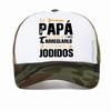 If Dad Cant Fix It Were Screwed Baseball Cap Retro Gift for Spanish Father Papa Unisex Motorcycle Casual Mesh Hat