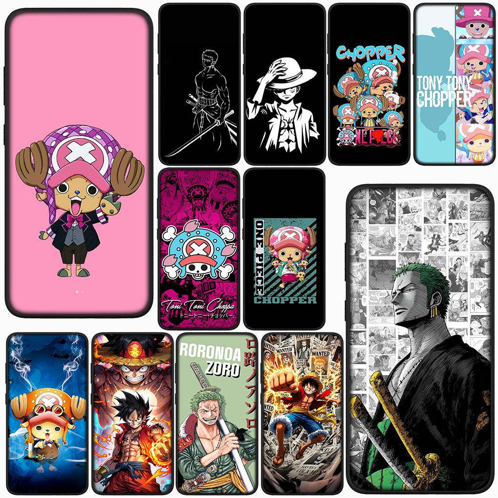 for Motorola Moto G86 G57 G67 G24 G15 G54 Power G13 G14 G34 G35 G45 G53 G55 G64 G75 G72 Case One Pieces Luffy Tony Chopper Zoro