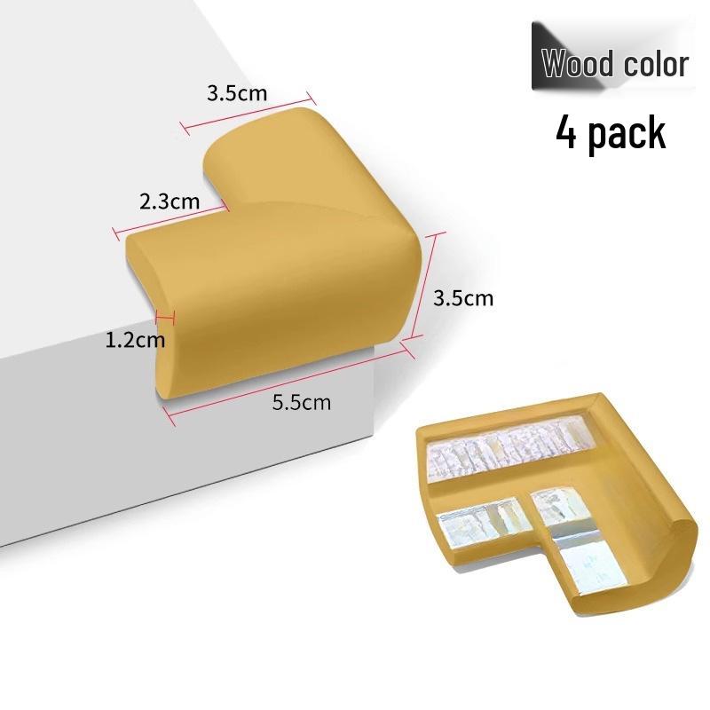 Silikon-Tischkantenschutz - Kollisionsschutz, Stoßschutz, Weiches Möbel-Sicherheitsset.