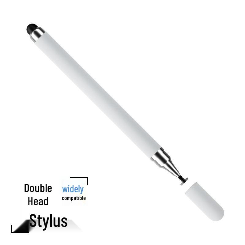 Dual-Purpose-Stift: Doppelspitzen-Kapazitiver Stift mit Scheiben-Silikonspitze für Videobearbeitung, Malen und Fotobearbeitung auf Mobilgeräten und Tablets
