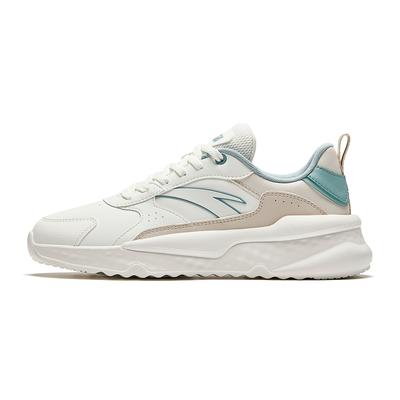 Unrestrained Series Comfortable Cushioning Non-Slip Wear-Resistant Low-Top Casual Shoes Women Sneaker White Beige Green 922448816-5