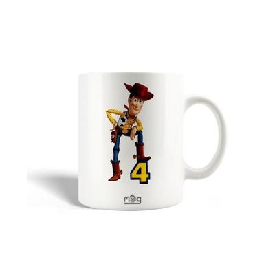 Ceramic Mug - Toy Story - Sheriff Woody - 30cl - Dishwasher Safe - White
