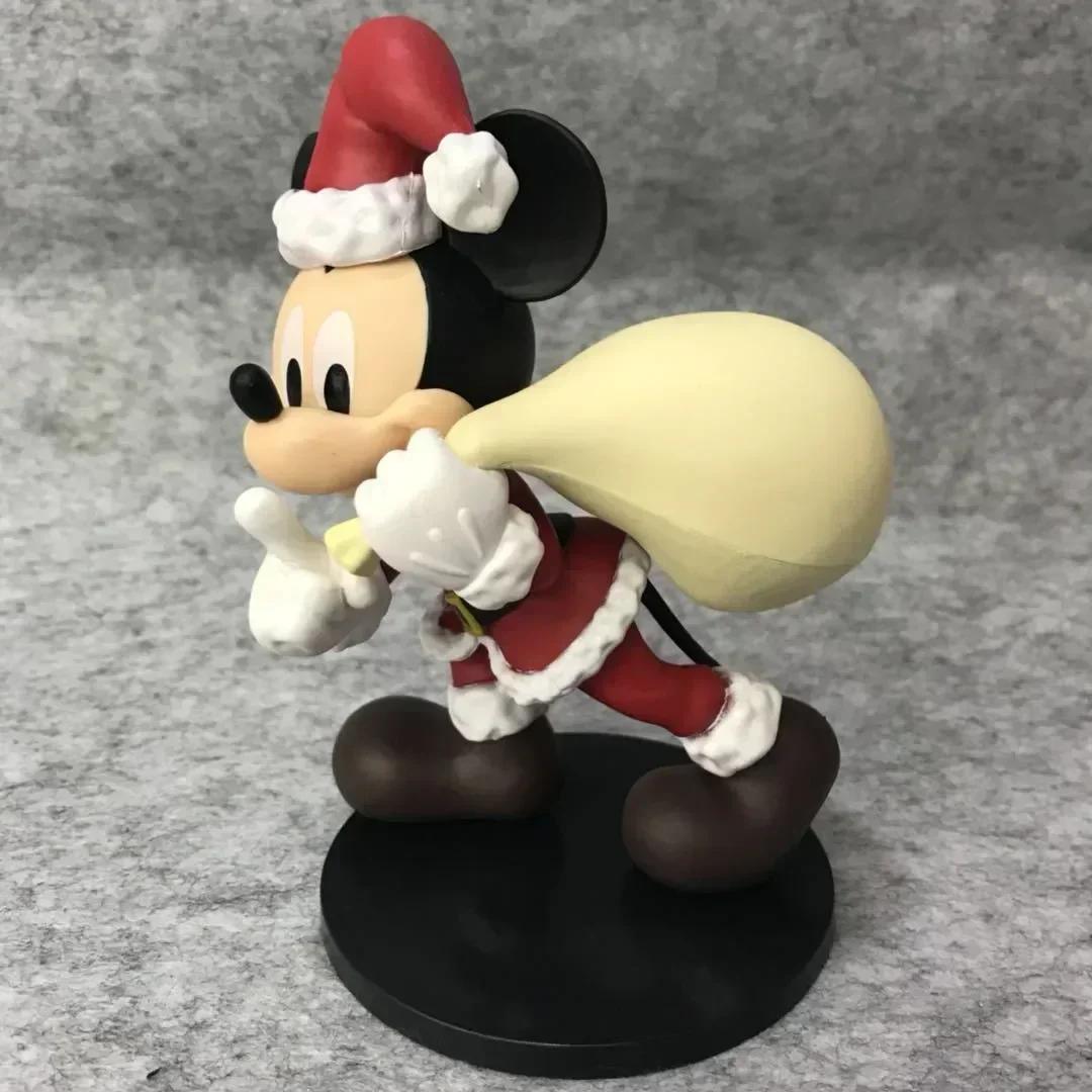 Disney Little Devil Witch Minnie Santa Claus Mickey Mouse PVC Statue Model Mummy Mickey Action Figure Home Decor Ornament Gift