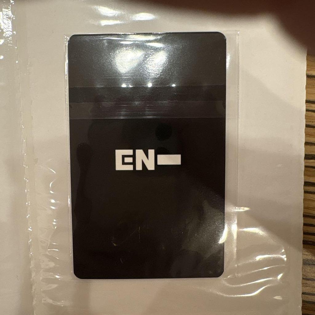 [USED] ENHYPEN Weverse Tour Commemorative Lucky Drop Trading Card Heeseung