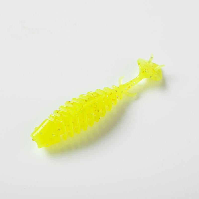 Per Kilogram TPR Material 5.5cm Crappie Jigs Soft Worm Lure Artificial Soft Bait for River Lake & Stream Fishing