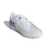 Adidas Edge 4 J Round Toe Lace-Up Durable Low-Top Soccer Shoes Kids Soccer Shoes White GW6165