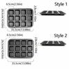 Square Shape Mini Loaf Pan 12 Cavity Muffin Baking Pan Muffin Cupcake Pan  Kitchen Gadgets