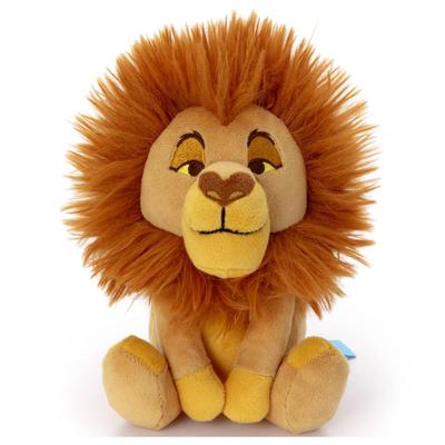 Disney Character Washable Beans Collection Mufasa Plush Toy, Approximately 16cm Tall