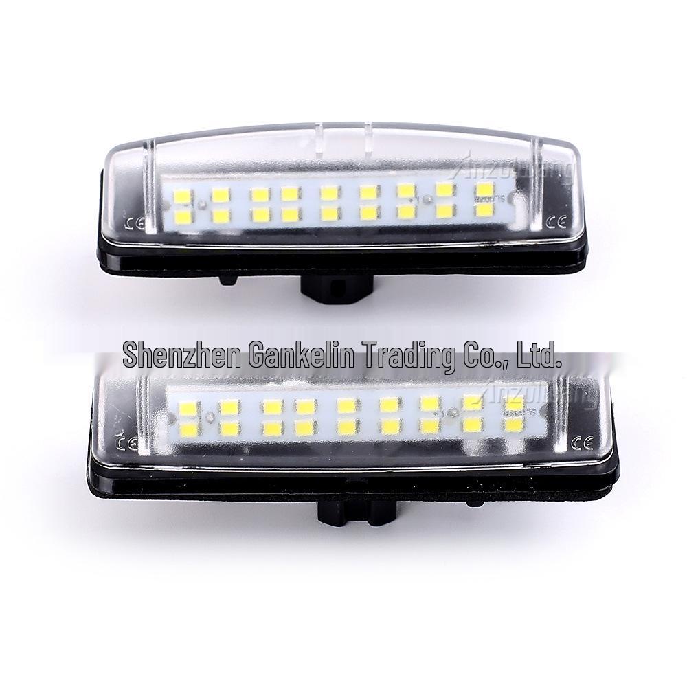 Toyota & Lexus License Plate LED Lights: Dedicated for IS, RX, LS Models