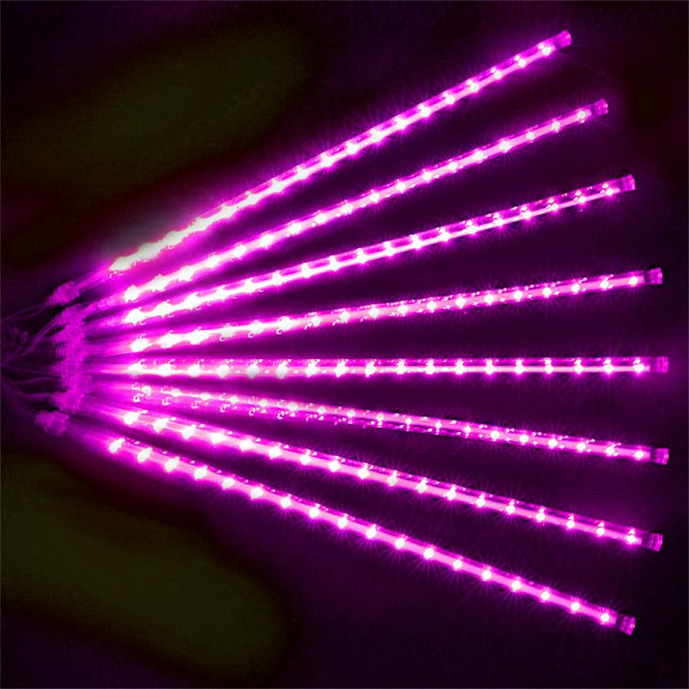 EU Plug Meteor Shower Led Fairy String Lights Street Garlands Party Decorations for Holiday Halloween Wedding Birthday Christmas