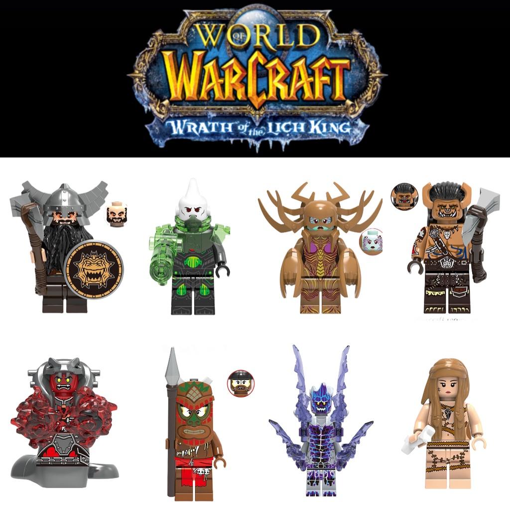 X0285 Evil Dwarf Mechanical Virus Soldier Building Blocks Toy Diy Abs Material Non-electric