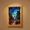 Beautiful City Tokyo Japan Light Painting Photo Frame Led Night Light Lamps Bedside Table Home Decorate Friend Gifts Moon Lamp