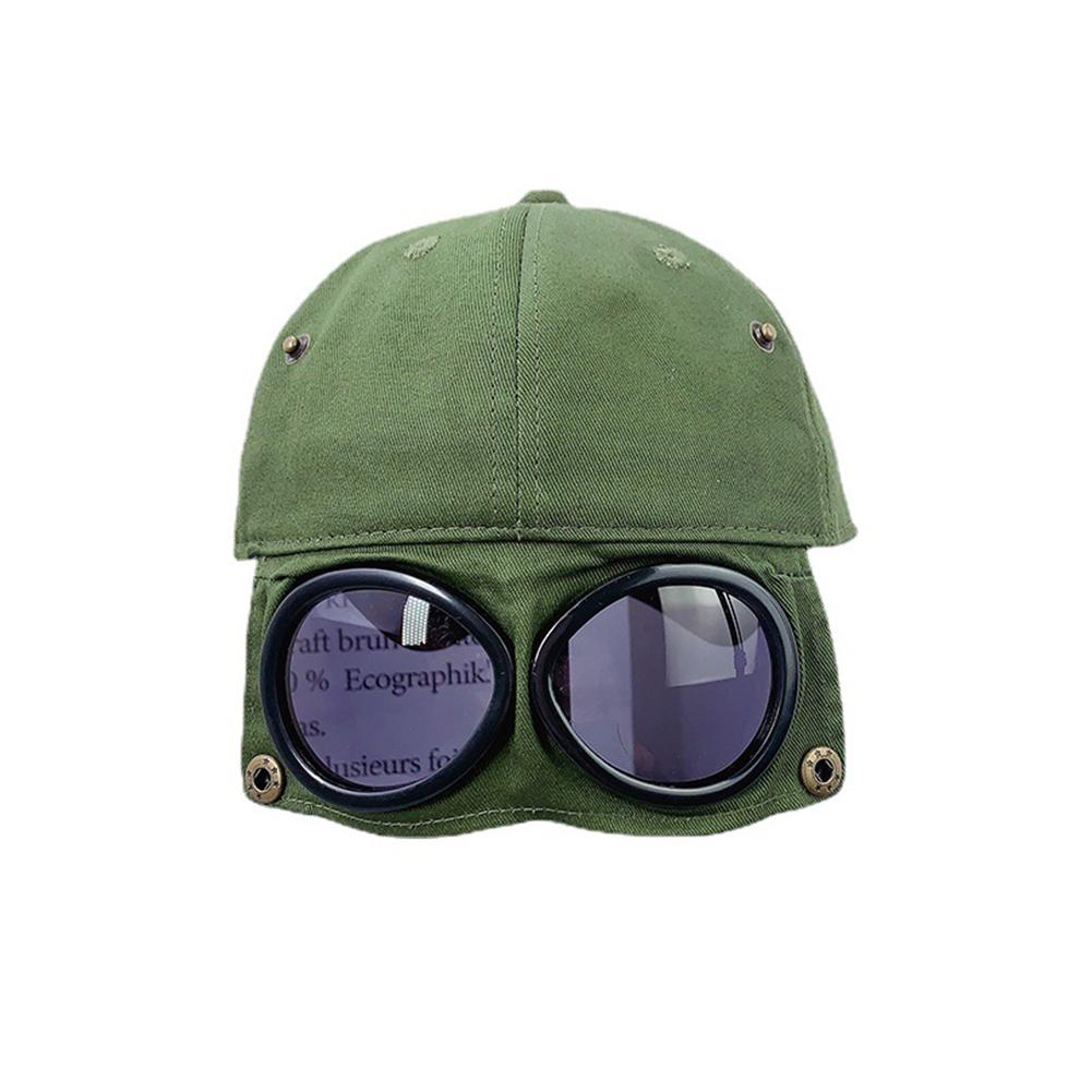 Reverse Glasses Cap Fashion Personality Baseball Cap Adjustable Cotton Casual Cap Cool Outdoor Sun Hat