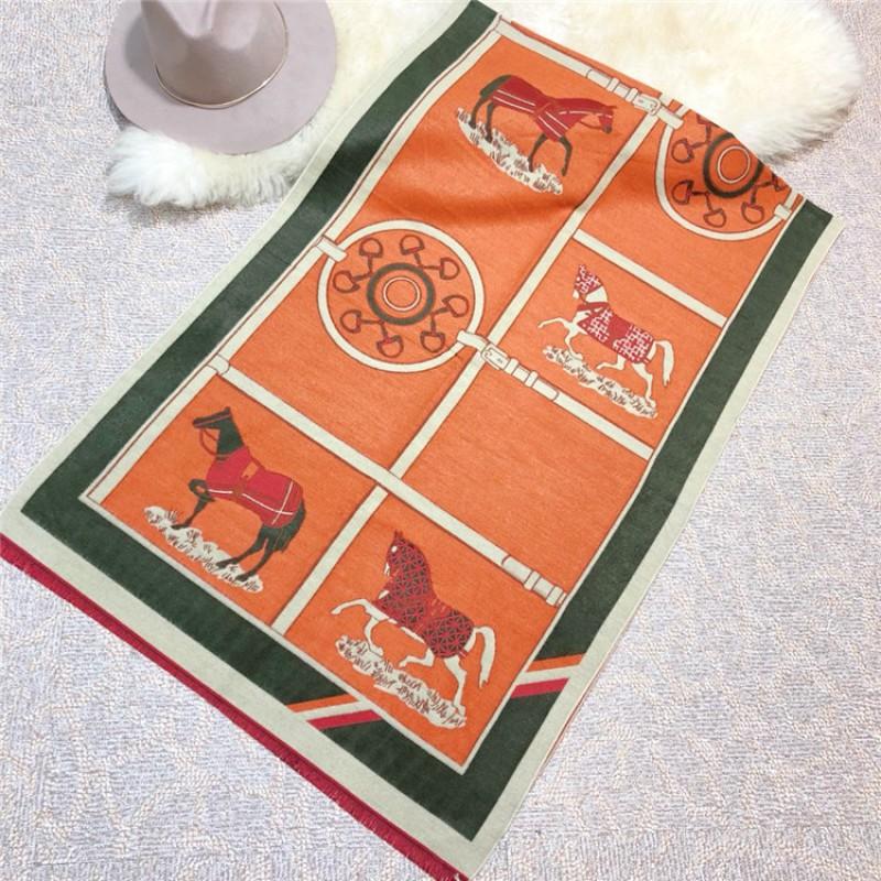 Winter Gift Cashmere Blend Thick Warm Shawl Scarf Women
