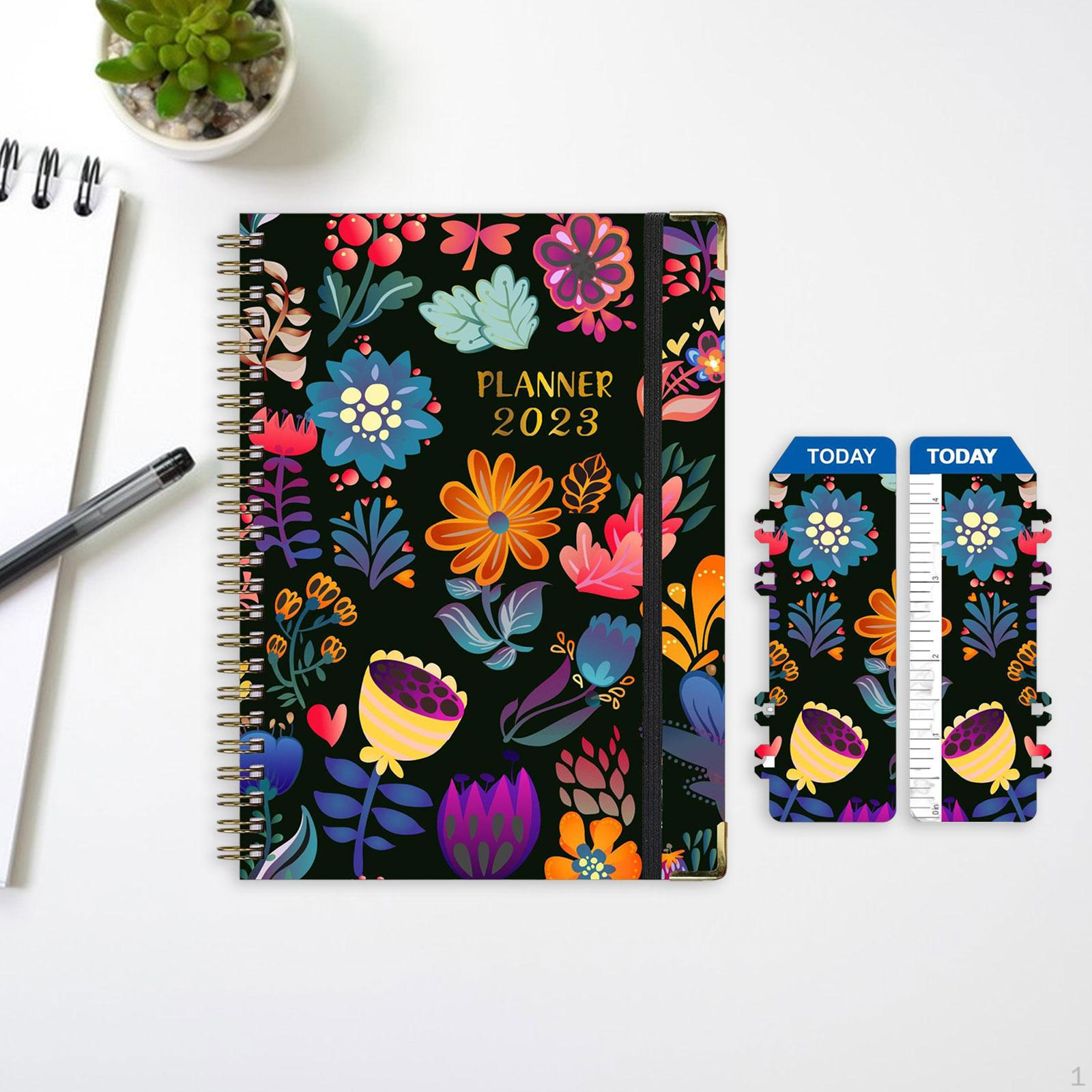 

Planner Notebook Goal Habit Schedule Agenda style A