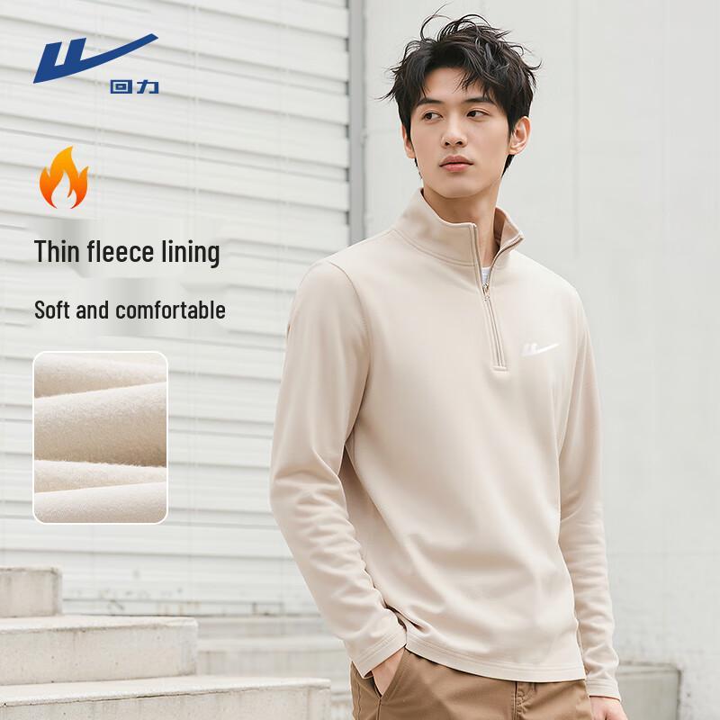 Warrior Men s Half-Zip Thermal Pullover T-Shirt L