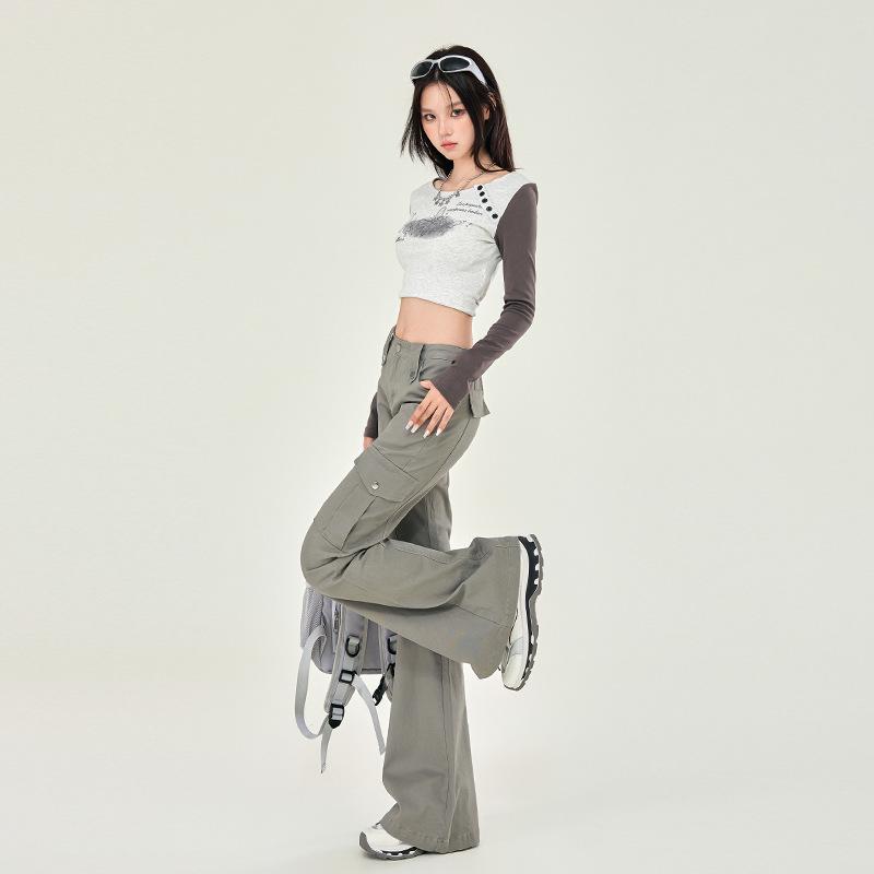 2024 Autumn Women's Flared Elastic Slim-Fit Overalls - Trendy All-Match Fashion