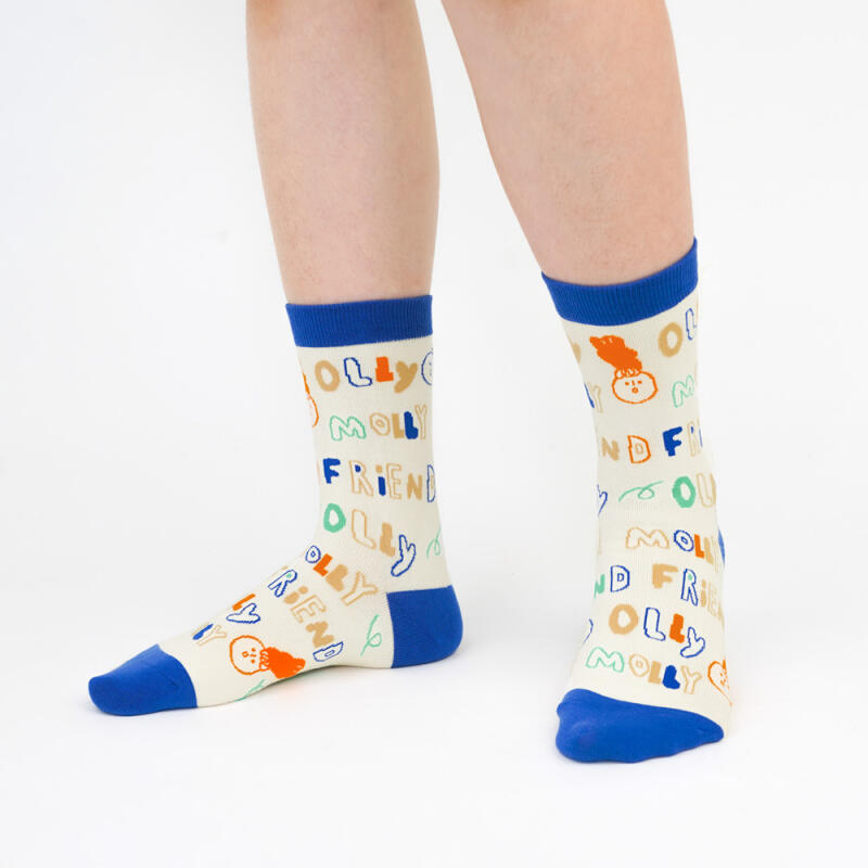 Monosocks Olly Molly - 03 Cream