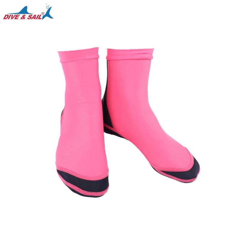 Unisex 1.5MM Neoprene Snorkeling Socks - Non-slip, Anti-scratch Beach & Diving Lycra Socks