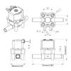 Water Solenoid for Valve Water Electric Solenoid Magnetic Purifier for Valve Quick Connect Normally Close DC 12V 24V