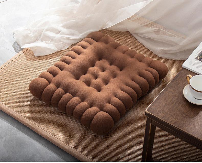 Pernă Confortabilă Tatami pentru Podea și Scaun pentru Meditație, Birou sau Cină