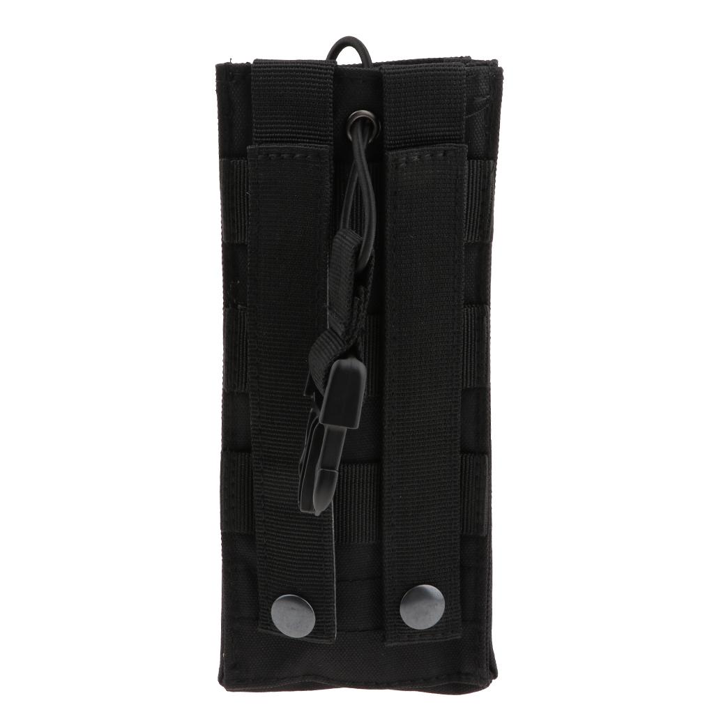 Intercom Pocket Molle Radio Pouch Large Capacity Walkie Talkie Case for Outdoor Camping Security Work