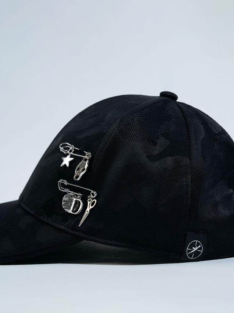 DOLIGRAM Scope Riley Goth Hat Black Camo