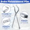 Brake Spring Pliers, Drum Brake Adjusting Tools, Shoe Return Spring Tall & Remove Brake Tools, Double Ended Brake Pistonremoval Pliers, Drum Brake