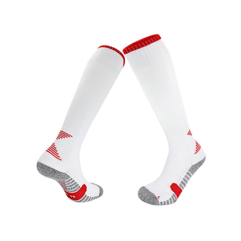 Professional Adult Football Socks Children S High Tube Socks Non-Slip Sweat-Absorbing Towel Bottom Stockings Actual Training Sports Socks s-children scode