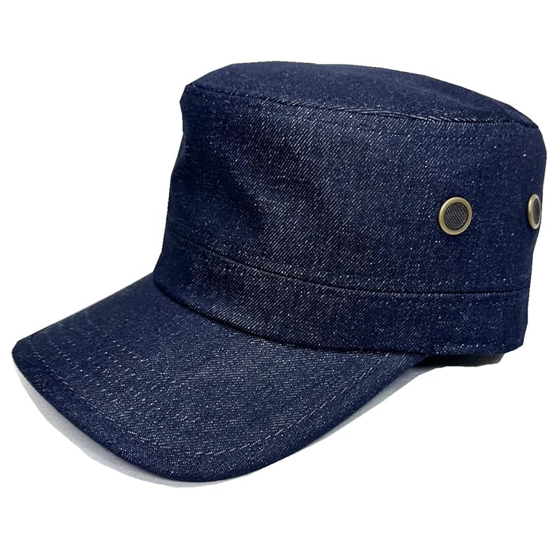 

[SIDE TRIP] original work cap big size Plain color cotton Deeper men s ladies hat UV cut size adjustment breathable trip outdoor For work (JP, number
