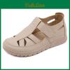 Shoes Womens Fashion Baotou Sandals Wedge Platform Sandals Ladies Retro Rome Sandalias Mujer Slip On Beach Shoes Footwear