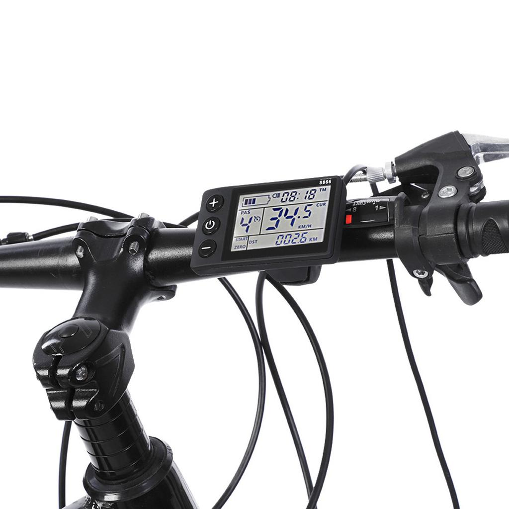 Elektrofahrrad Mountainbike Roller LCD Instrumenten-Controller-Messgerät Steuerzubehör