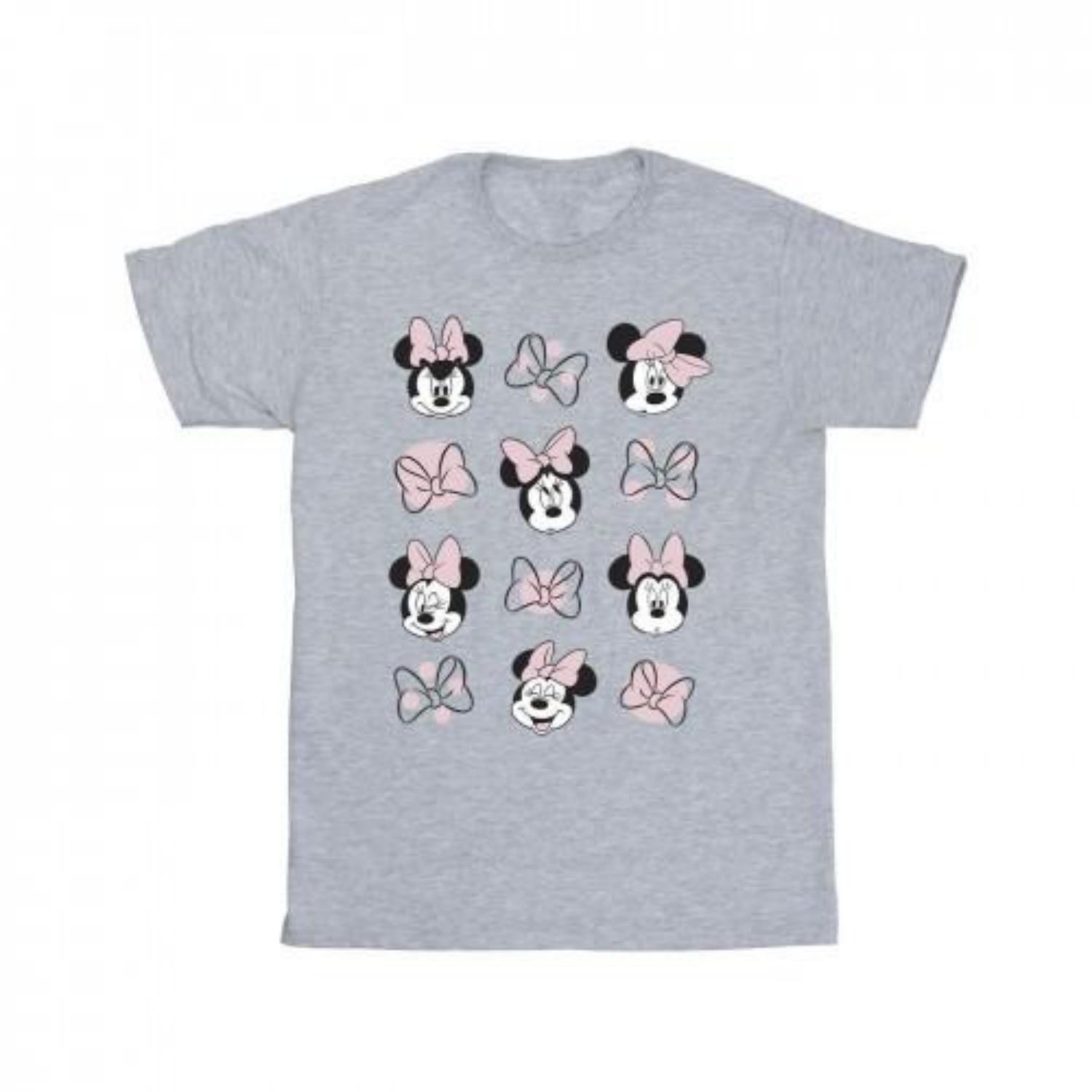 Disney Mens Minnie Mouse Multiple T-Shirt S