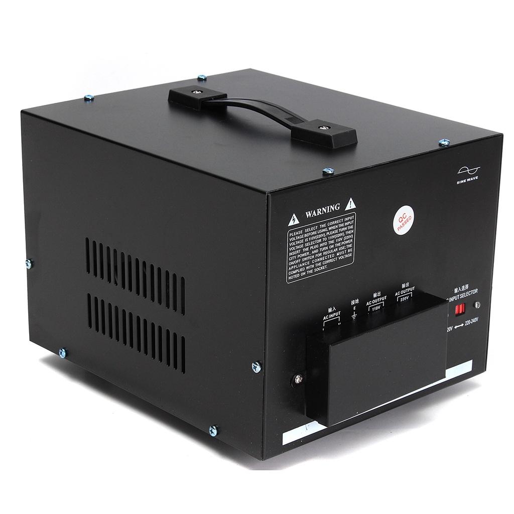 500/1000/2000/3000/5000W Heavy Duty Voltage Regulator Converter Power Transformer 220V auf 110V Converter