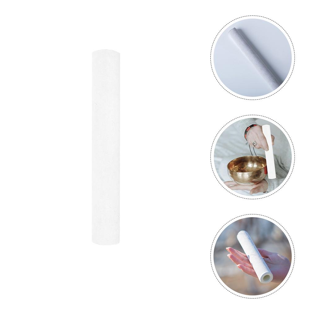Long Handle Suede Rubber Mallet Music Bowl Striker Singing Bowl Hammer Crystal Sound Bowl Stick Tibetan Singing Bowl