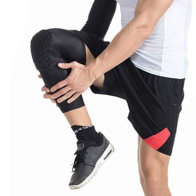 1PC Basketball Knee Pads Sleeve Honeycomb Brace Elastic Kneepad Protective Gear
