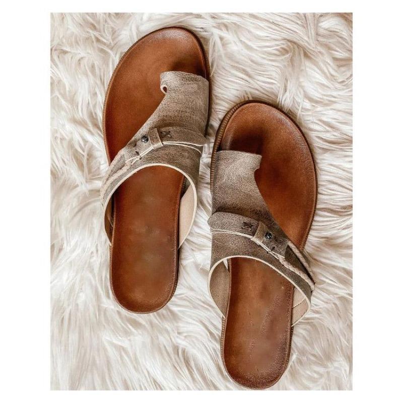 Women's Summer Flat Sandals New Birkenstock-Style Flip Flops for Beach Outdoor Wear