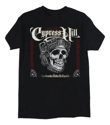 Unisex-Shirt Baumwolle Oversize Große Größe Nova Preta Cypress Hill The Greatest Hits Auf Spanisch