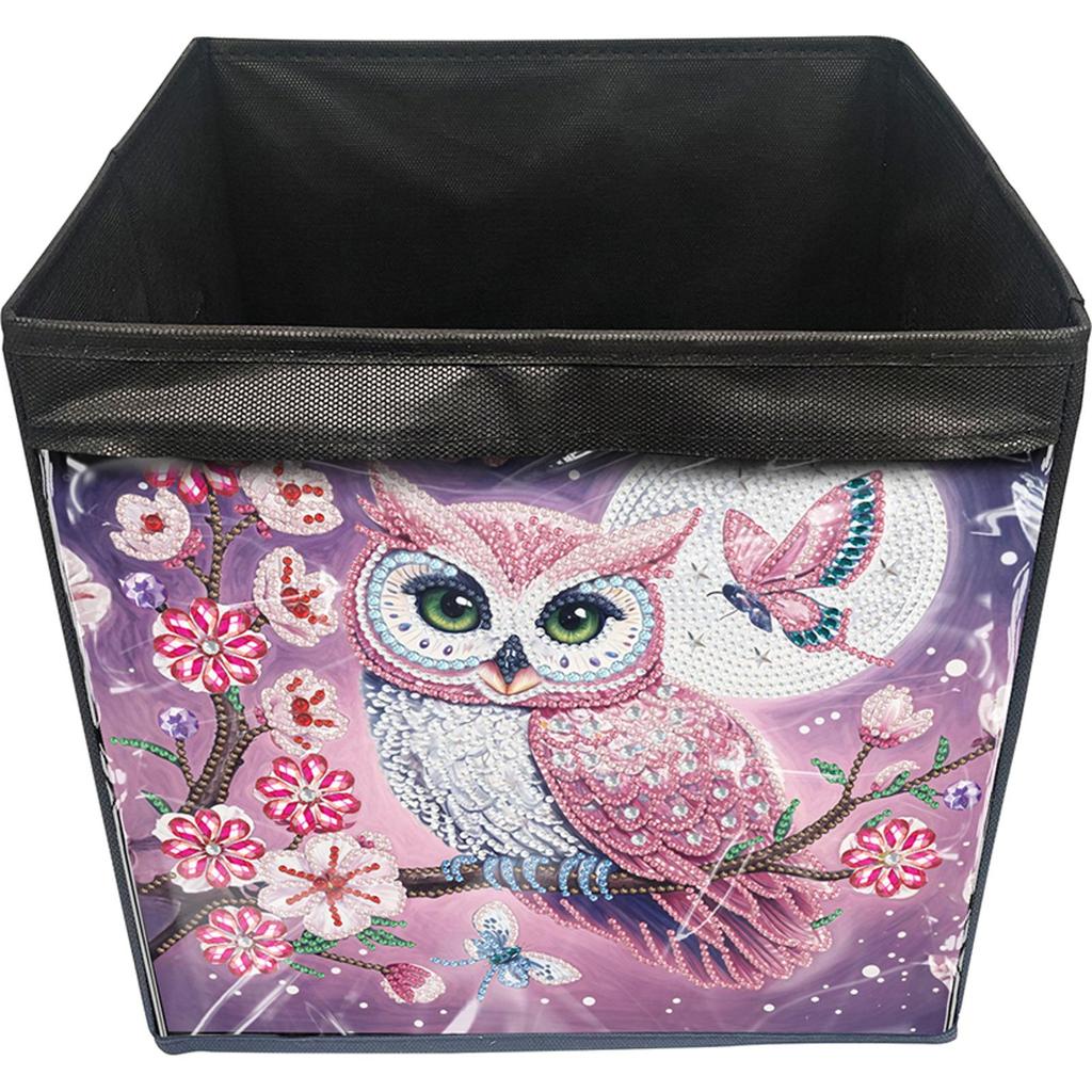 Diamond Painting Storage Bin Canvas Organizer Box Diamond Painting Kit Diamond Painting Storage Container Home & Office Decor